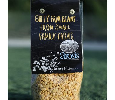 ORGANIC GREEK FAVA BEANS AROSIS 400g