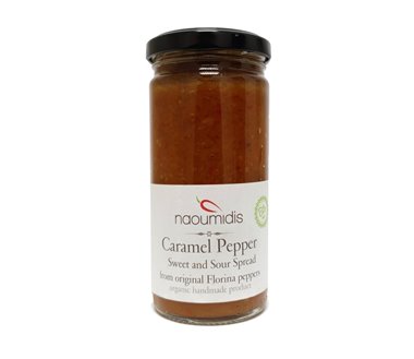 CARAMELISED PEPPER SAUCE WITH ONION NAOUMIDIS 260g