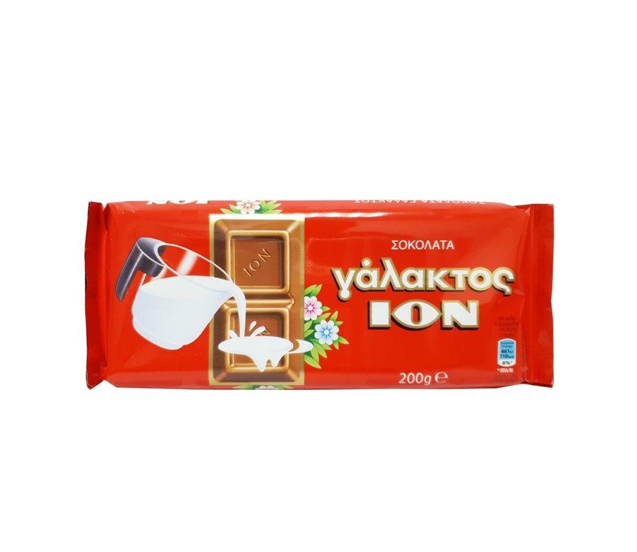 MILK CHOCOLATE ION 200g