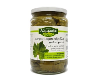 TENDER VINE LEAVES ALMOPIA 640g