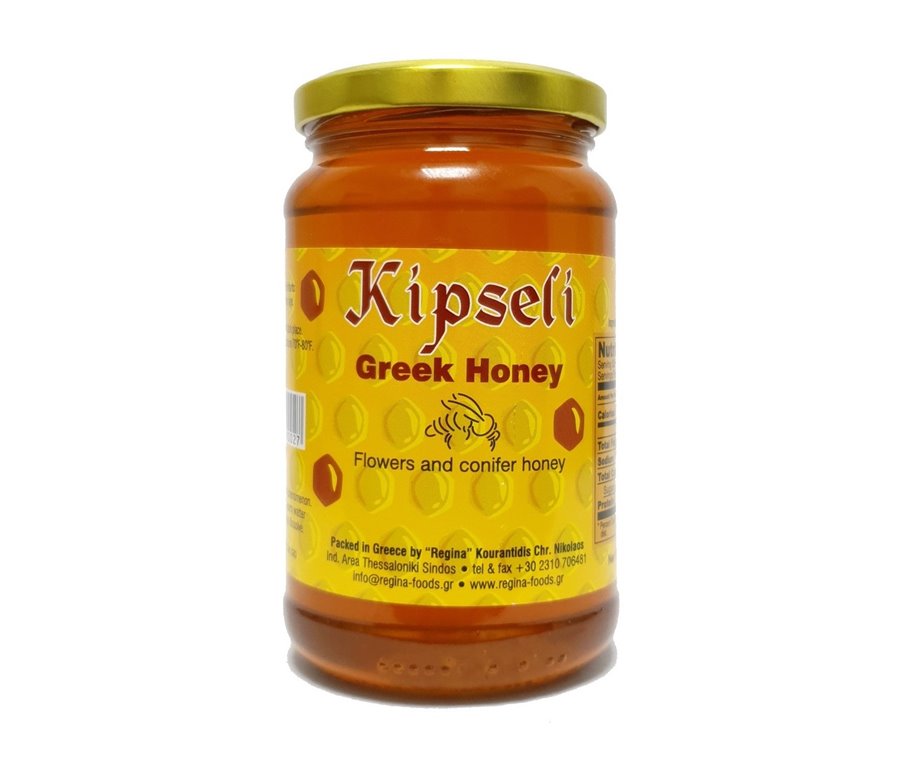 GREEK FLOWER HONEY KIPSELI 450g